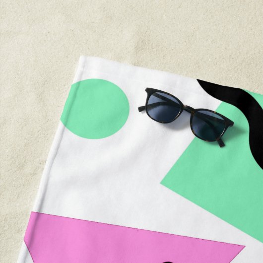 Memphis Strandtuch (Beispiel)