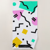 Memphis Strandtuch (Vorderseite)