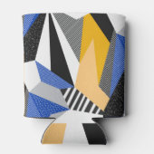 Memphis Style: Creative Geometric Collage. Dosenkühler (Rückseite)