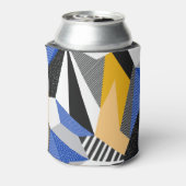 Memphis Style: Creative Geometric Collage. Dosenkühler (Kanne Rückseite)