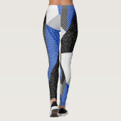 Memphis Style: Creative Geometric Collage. Leggings (Rückseite)