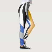 Memphis Style: Creative Geometric Collage. Leggings (Rechts)