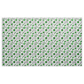 Memphis Style Geometric Pattern 110719 - Green Stoff (Yard (91,4 cm))