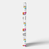 Memphis Style Tropical Summer Pattern Case-Mate iPhone Hülle (Rückseite / Rechts)