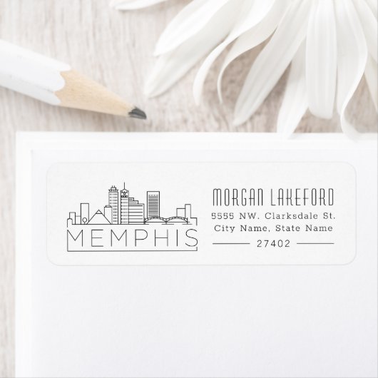 Memphis Stylized Skyline | (Insitu)