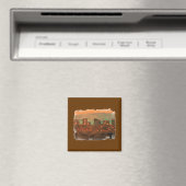 Memphis Sunrise Magnet (In Situ (Geschirrspüler))