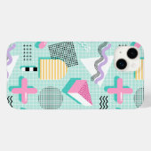 Memphis Sweet Candies Case-Mate iPhone Hülle (Rückseite (Horizontal))