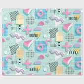 Memphis Sweet Candies Geschenkpapier (Flach)