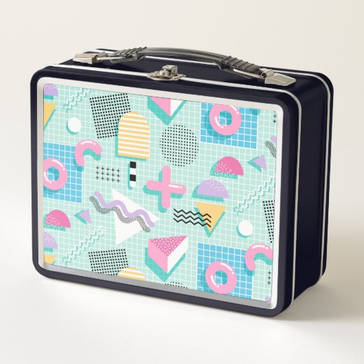 Memphis Sweet Candies Metall Brotdose (Vorderseite)