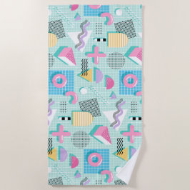 Memphis Sweet Candies Strandtuch