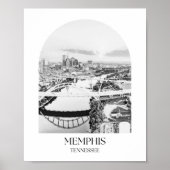 Memphis Tennessee Arch Foto drucken Poster (Vorne)