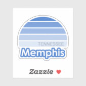 Memphis Tennessee Aufkleber (Blatt)