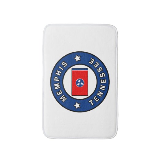 Memphis Tennessee Badematte (Vorderseite Vertikal)