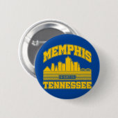 Memphis, Tennessee Button (Vorne & Hinten)
