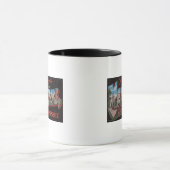 Memphis, Tennessee - Große Buchstabenszenen Tasse (Zentrum)