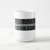 Memphis - Tennessee Kaffeetasse (Mittel)