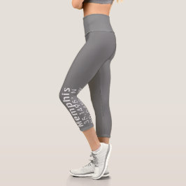 Memphis Tennessee Längengrad Latitude Capri Leggings