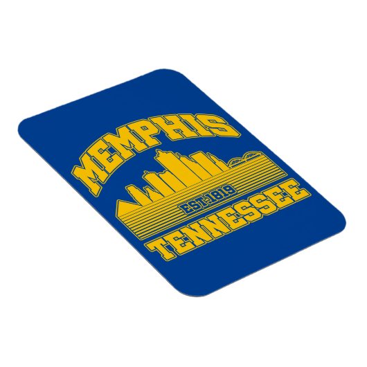 Memphis, Tennessee Magnet (Rechte Seite)