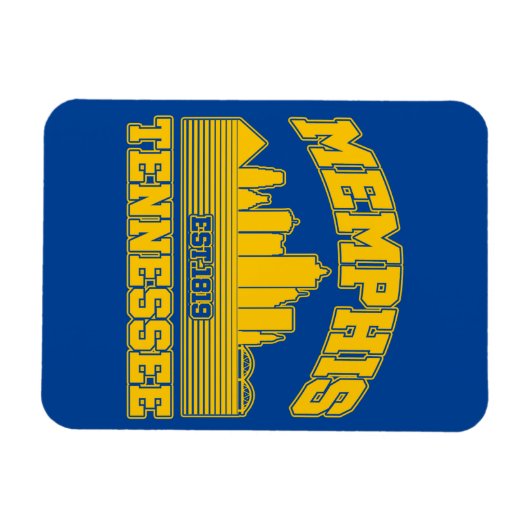 Memphis, Tennessee Magnet (Horizontal)