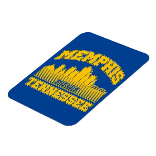 Memphis, Tennessee Magnet (Linke Seite)