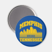 Memphis, Tennessee Magnet (Vorderseite/Rückseite)