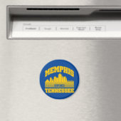 Memphis, Tennessee Magnet (In Situ (Geschirrspüler))
