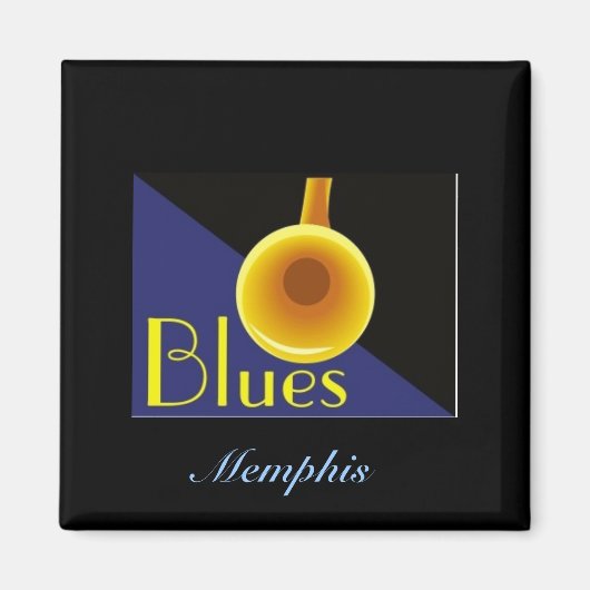 Memphis Tennessee Magnet (Vorne)