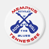 Memphis, Tennessee Magnet (Vorne)