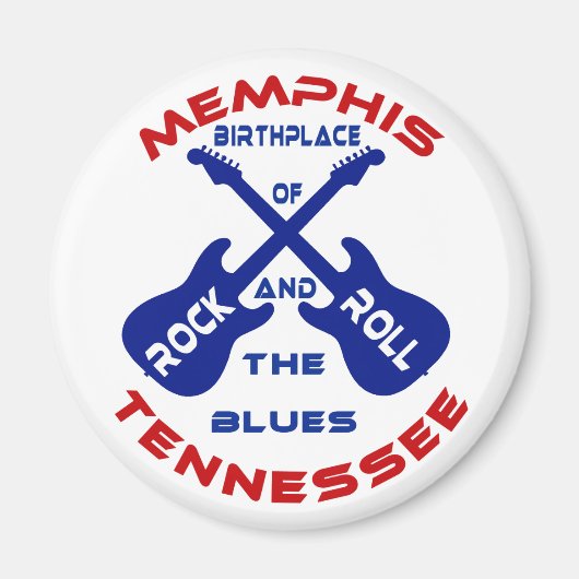 Memphis, Tennessee Magnet (Vorne)