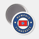 Memphis Tennessee Magnet (Vorderseite/Rückseite)