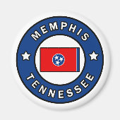 Memphis Tennessee Magnet (Vorne)