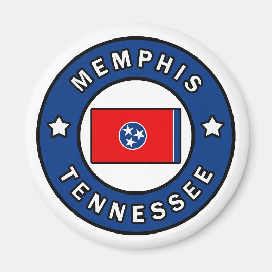 Memphis Tennessee Magnet (Vorne)