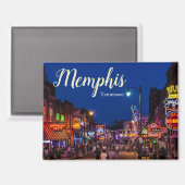 Memphis Tennessee Magnet Souvenir Geschenk (Vorderseite/Rückseite)