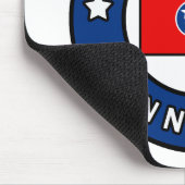 Memphis Tennessee Mousepad (Ecke)