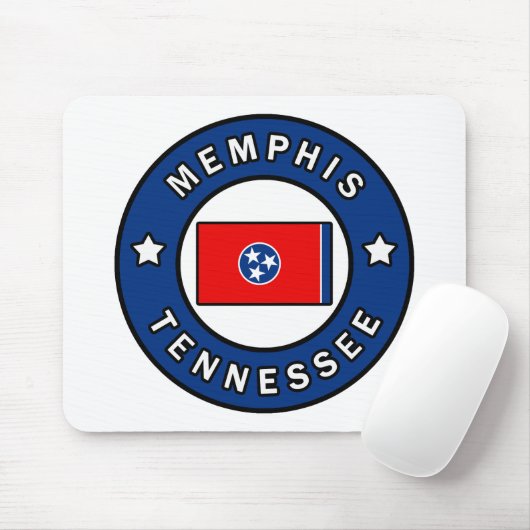 Memphis Tennessee Mousepad (Mit Mouse)