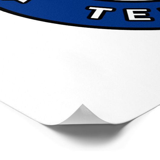 Memphis Tennessee Poster (Ecke)