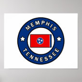 Memphis Tennessee Poster (Vorne)