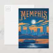 Memphis, Tennessee Postkarte (Vorne/Hinten)