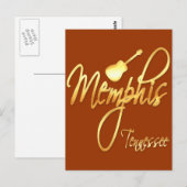 Memphis, Tennessee Postkarte (Vorne/Hinten)
