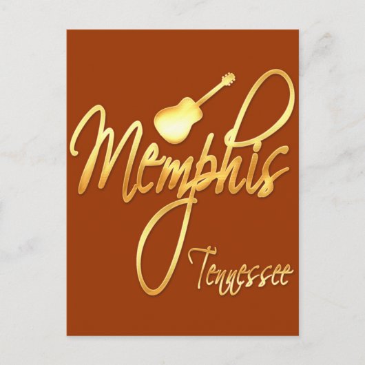 Memphis, Tennessee Postkarte (Vorderseite)