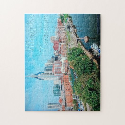 Memphis Tennessee Puzzle (Vertikal)