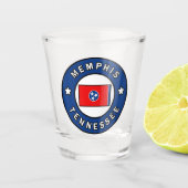 Memphis Tennessee Schnapsglas (Vorderseite)