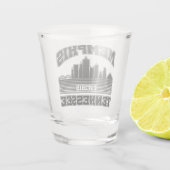 Memphis, Tennessee Schnapsglas (Rückseite)