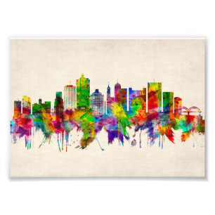 Memphis Tennessee Skyline Fotodruck