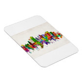 Memphis Tennessee Skyline Magnet (Rechte Seite)