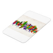 Memphis Tennessee Skyline Magnet (Linke Seite)