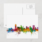 Memphis Tennessee Skyline Postkarte (Vorne/Hinten)