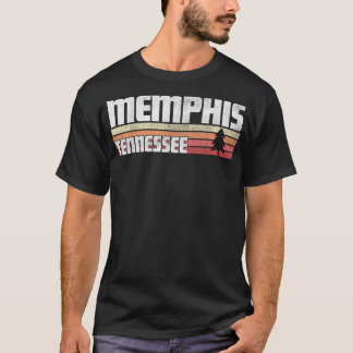 Memphis Tennessee TN Geschenk Retro Style Vintager T-Shirt