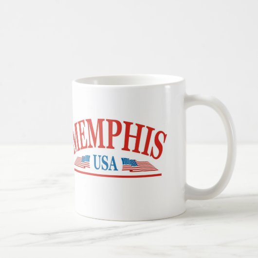 Memphis Tennessee USA Kaffeetasse (Rechts)