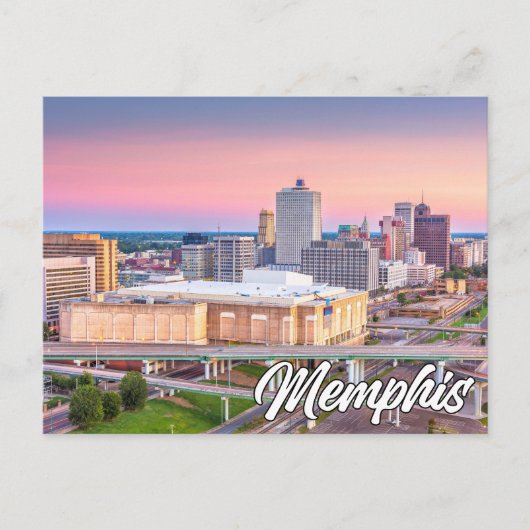Memphis, Tennessee, USA Postkarte (Vorderseite)